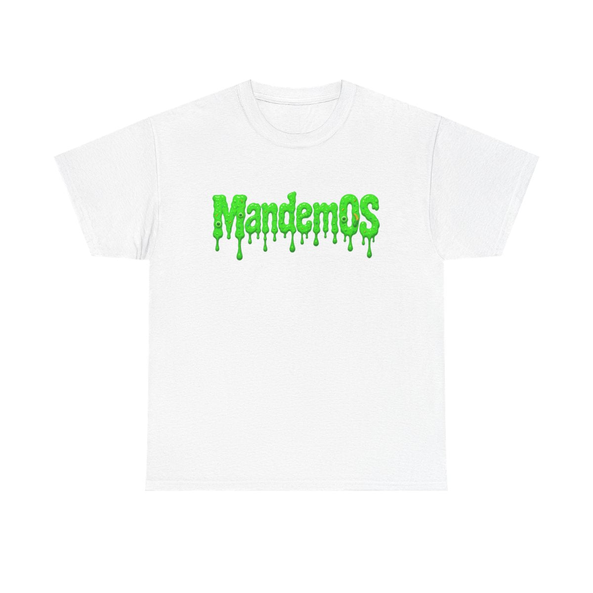 Mandemos Unisex Heavy Cotton Tee - Spooky Halloween Shirt