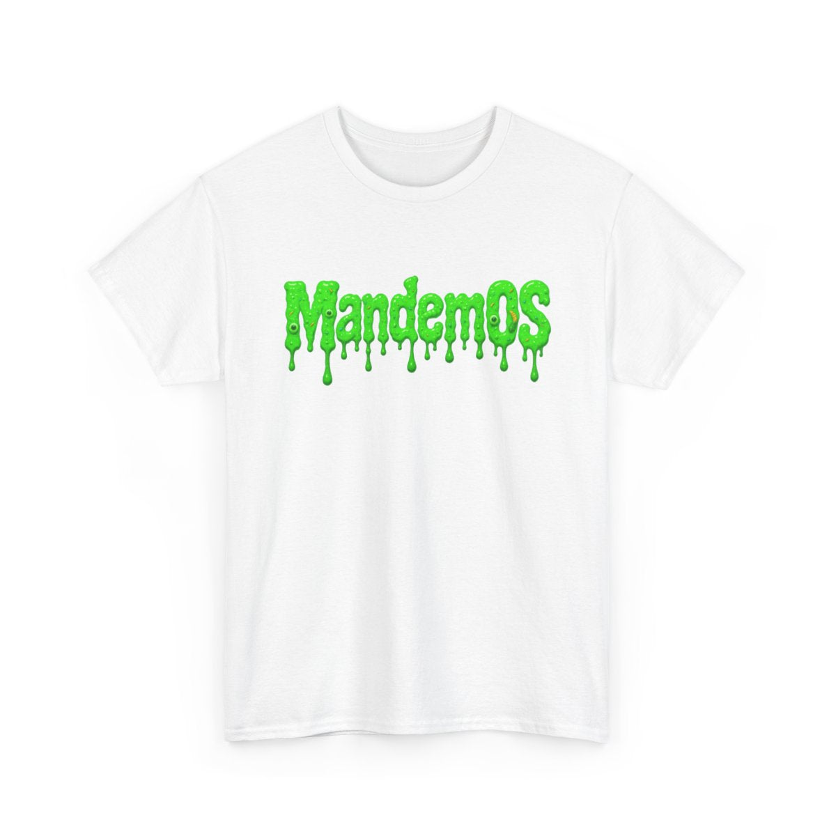 Mandemos Unisex Heavy Cotton Tee - Spooky Halloween Shirt