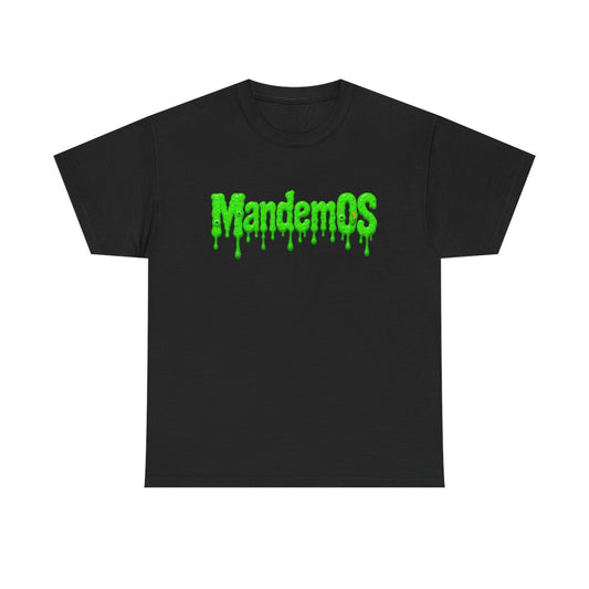 Mandemos Unisex Heavy Cotton Tee - Spooky Halloween Shirt