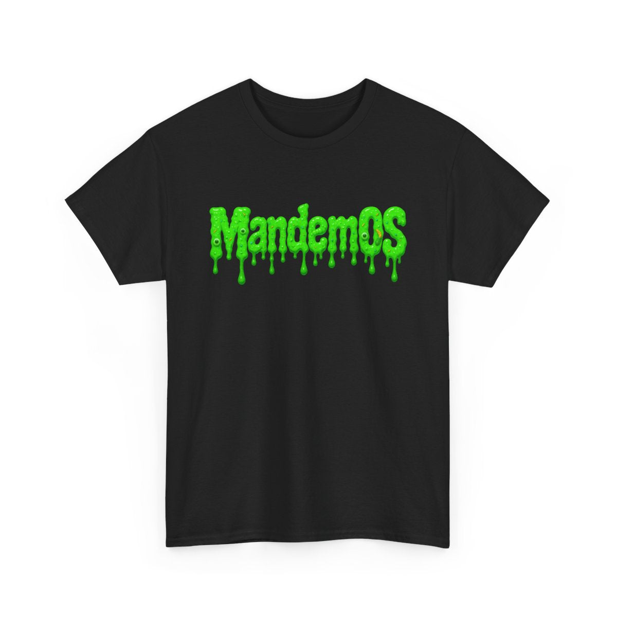 Mandemos Unisex Heavy Cotton Tee - Spooky Halloween Shirt